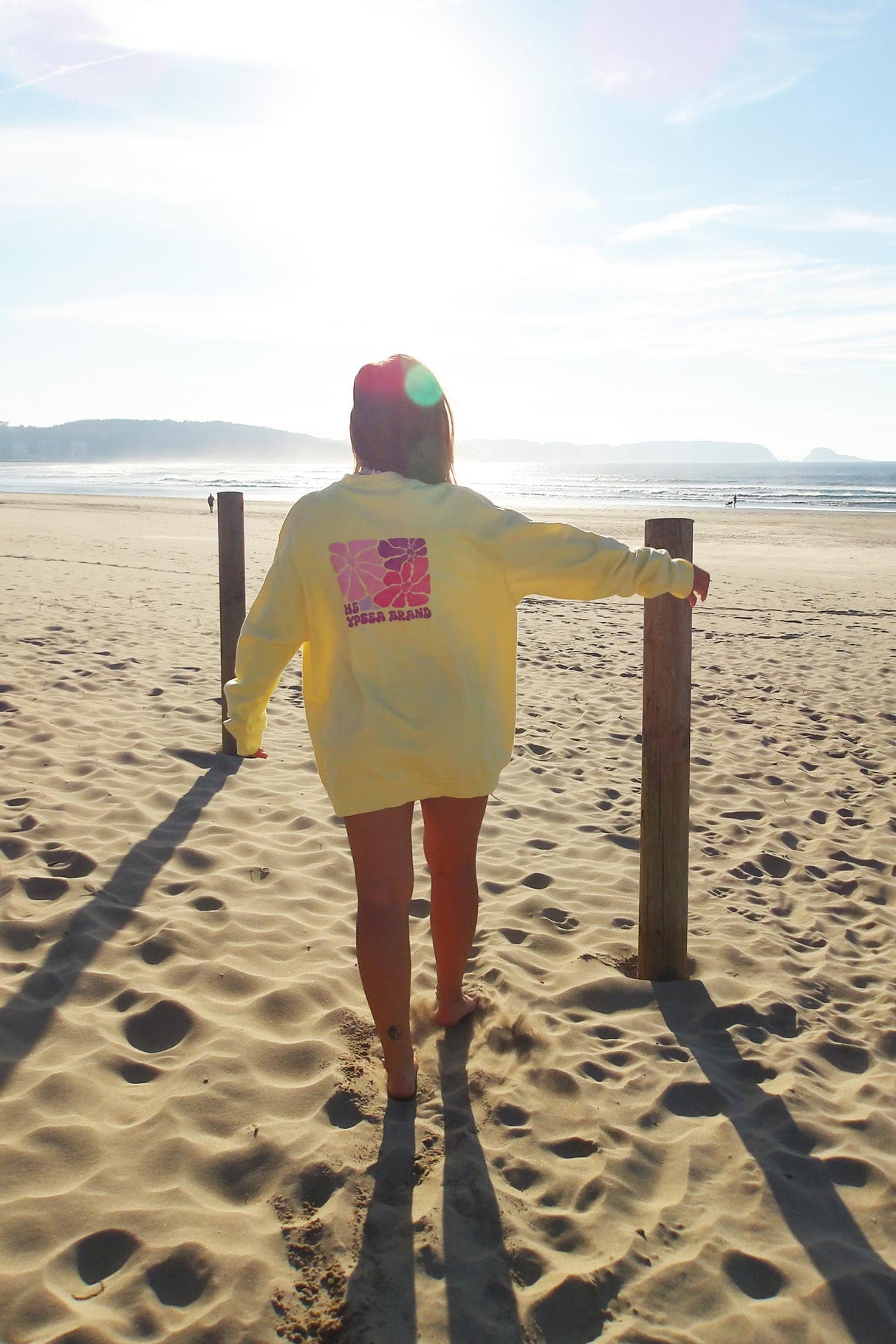 Sudadera Unisex Leilani Light Yellow