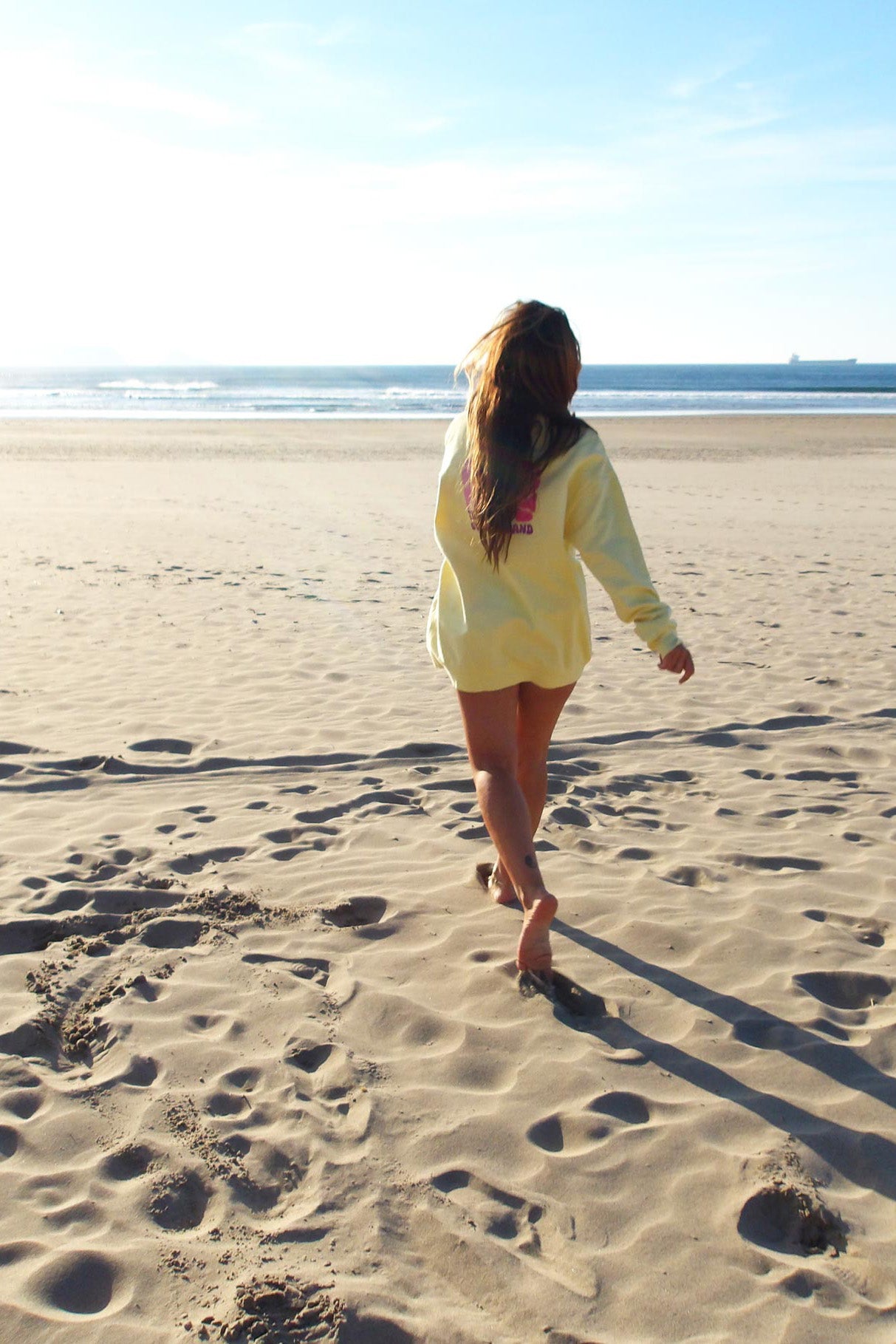 Sudadera Unisex Leilani Light Yellow