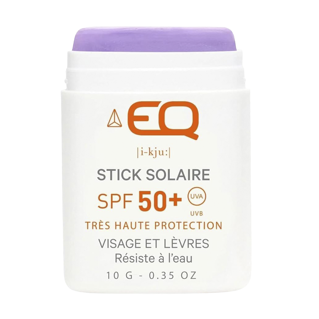 Crema solar en stick EQ SPF50 Morado - Surf y deportes acuáticos