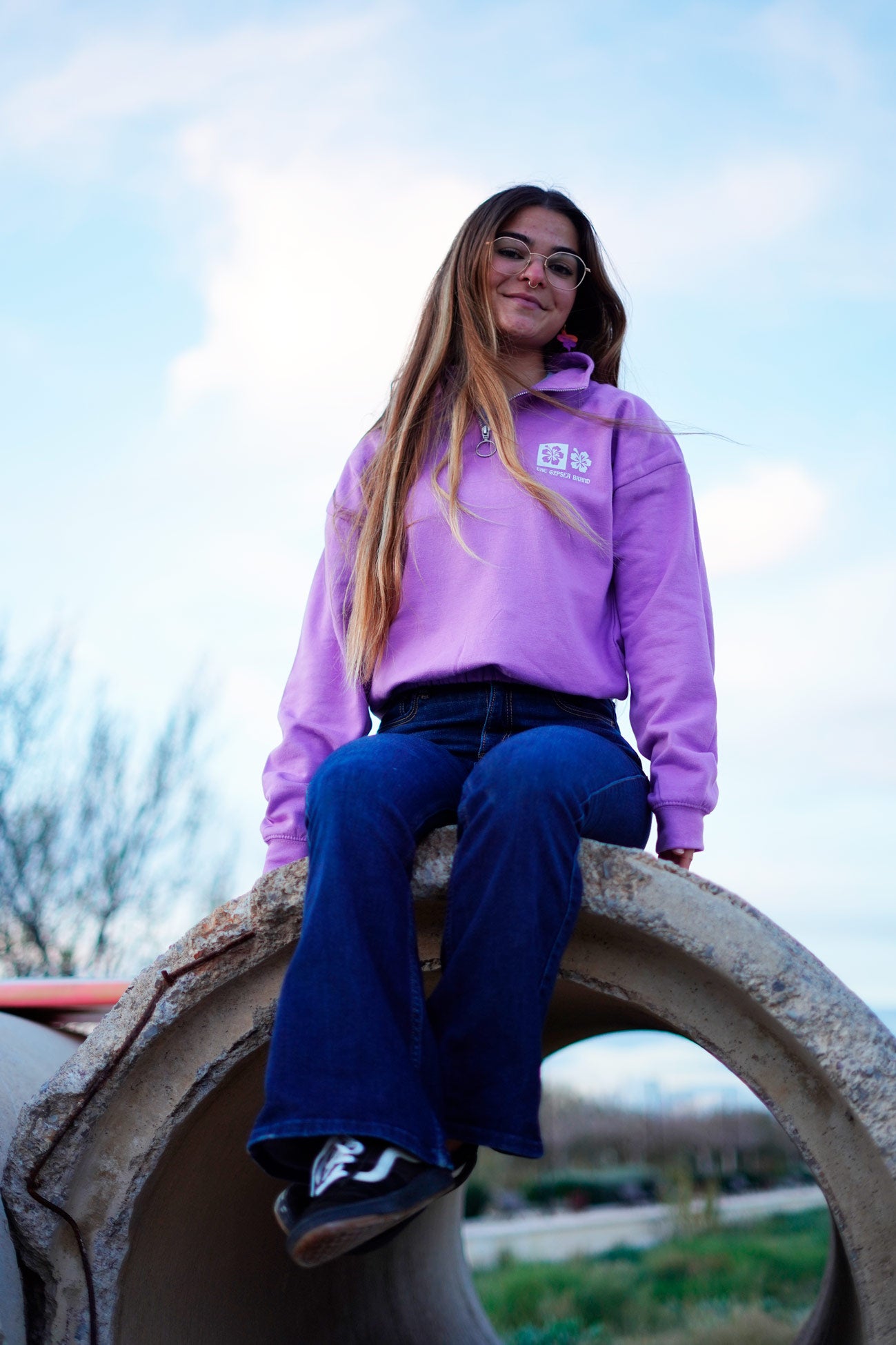 Sudadera Kapua Lila