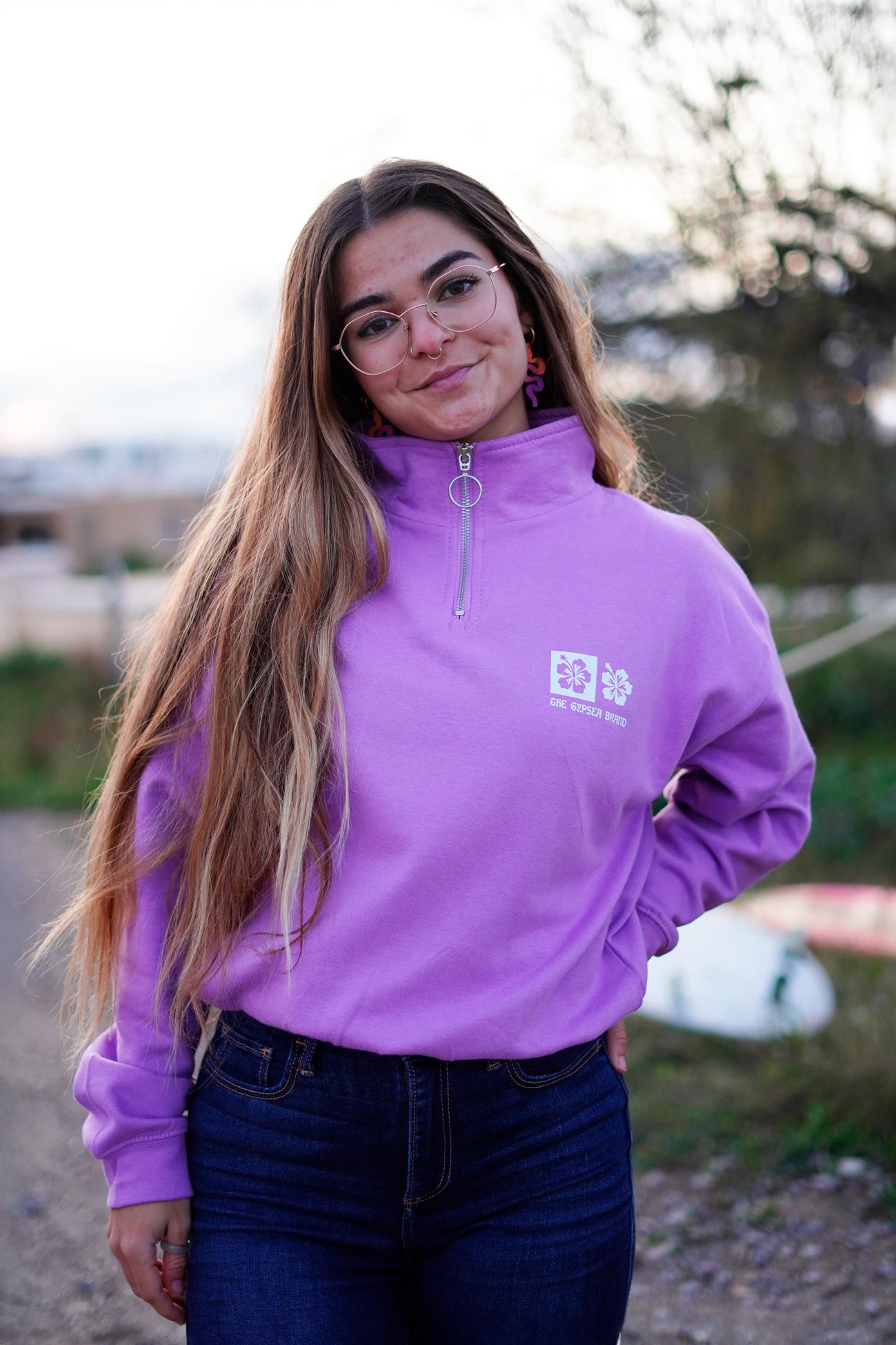 Sudadera Kapua Lila
