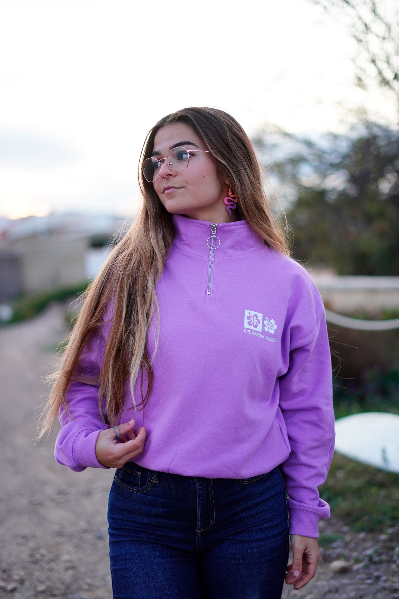 Sudadera Kapua Lila