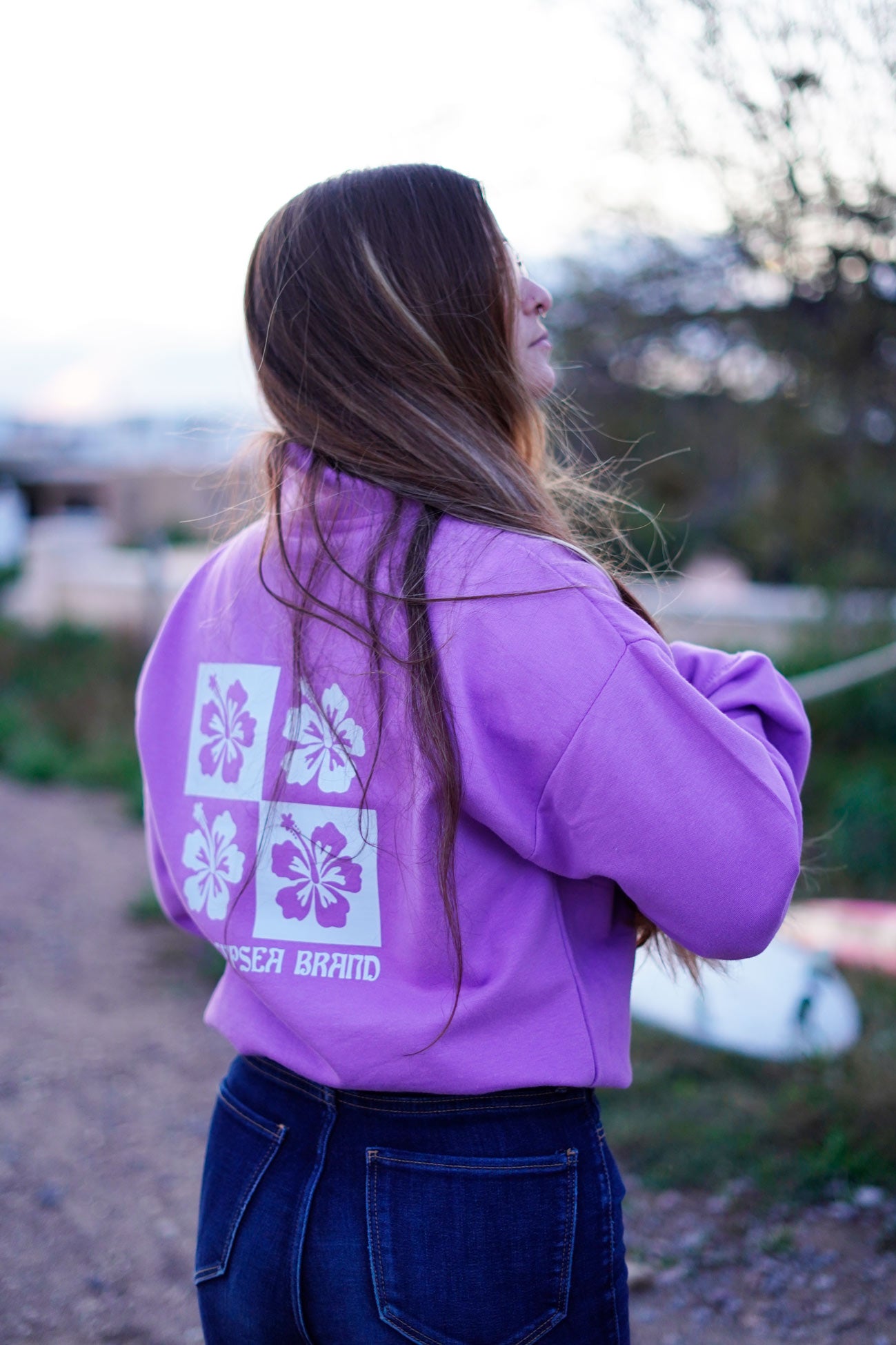 Sudadera Kapua Lila