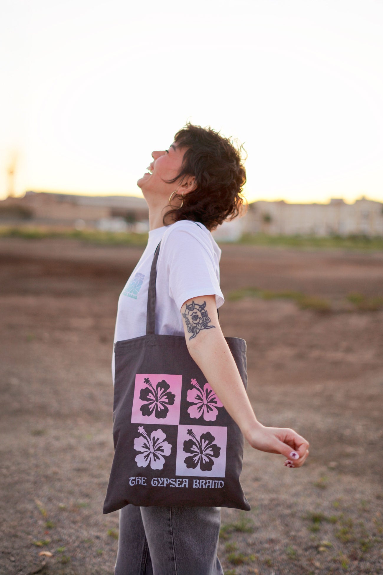 Kapua Antracita Tote Bag