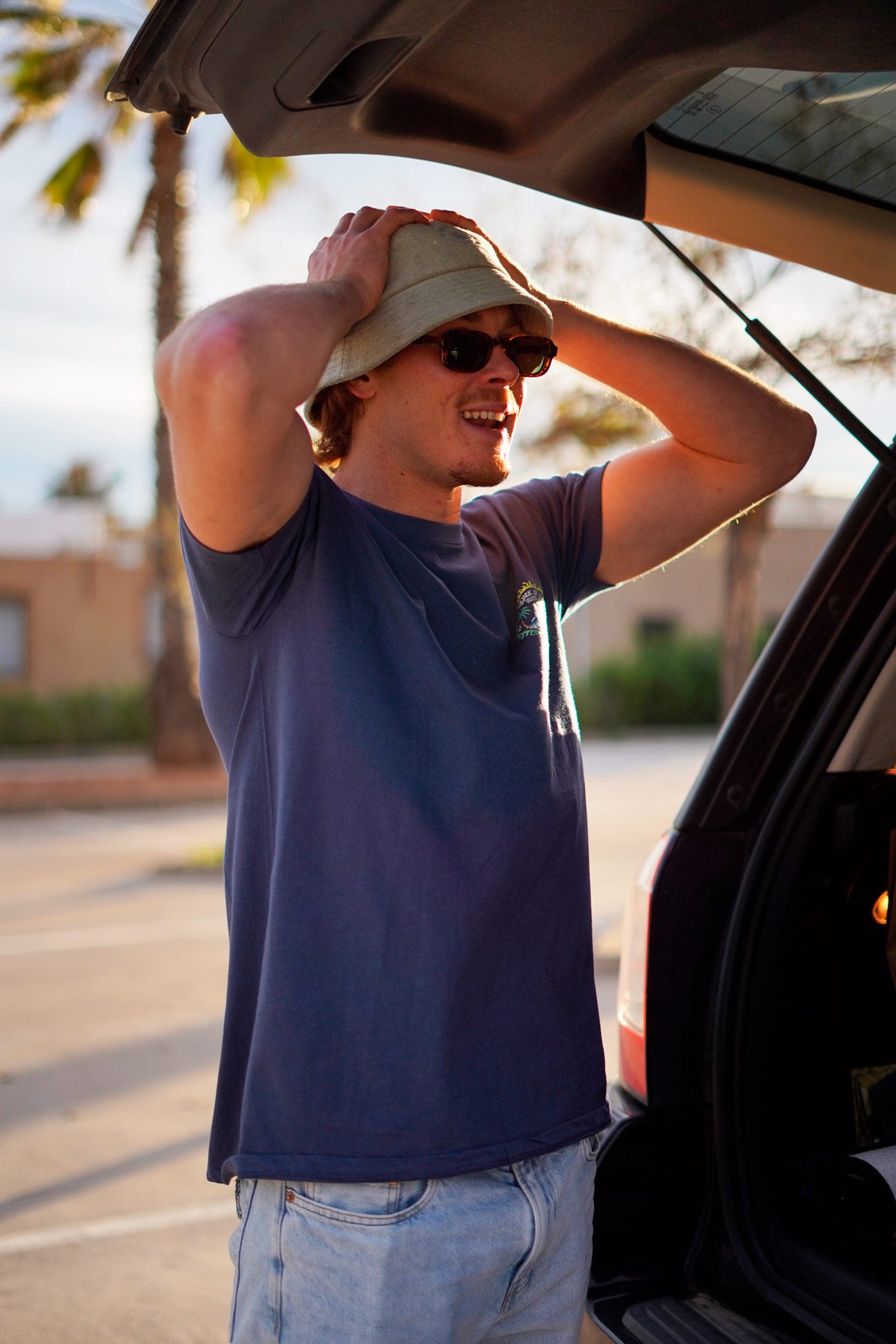 Palmtree Bucket Hat