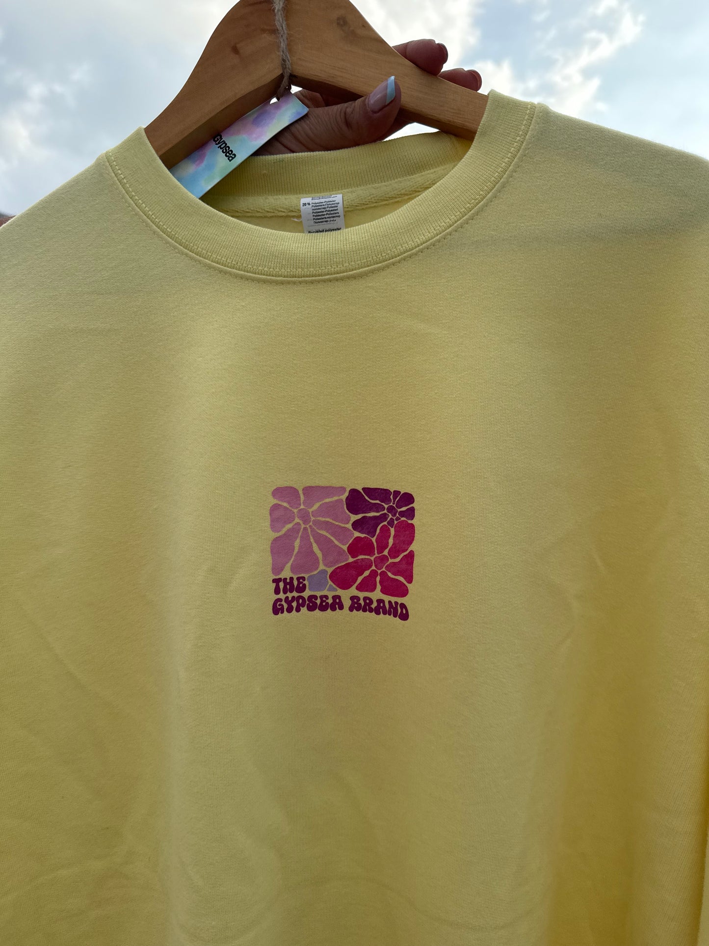 Sudadera Unisex Leilani Light Yellow