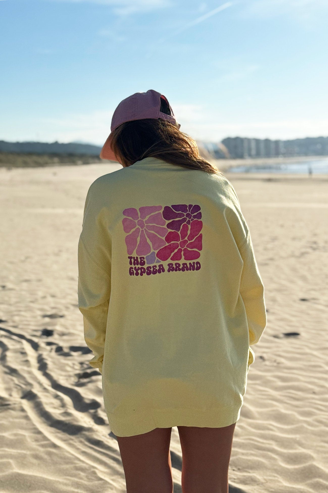 Sudadera Unisex Leilani Light Yellow