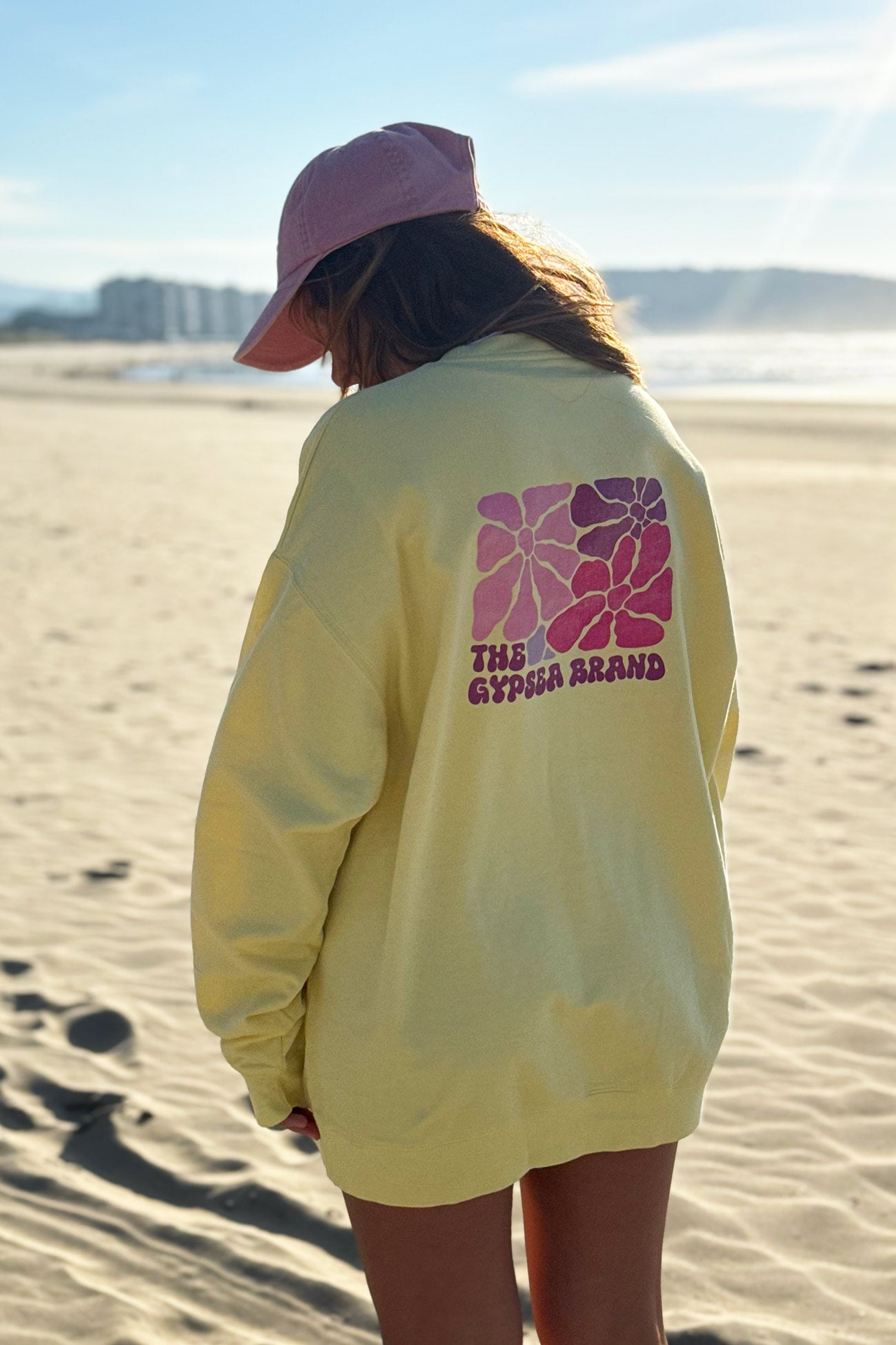 Sudadera Unisex Leilani Light Yellow
