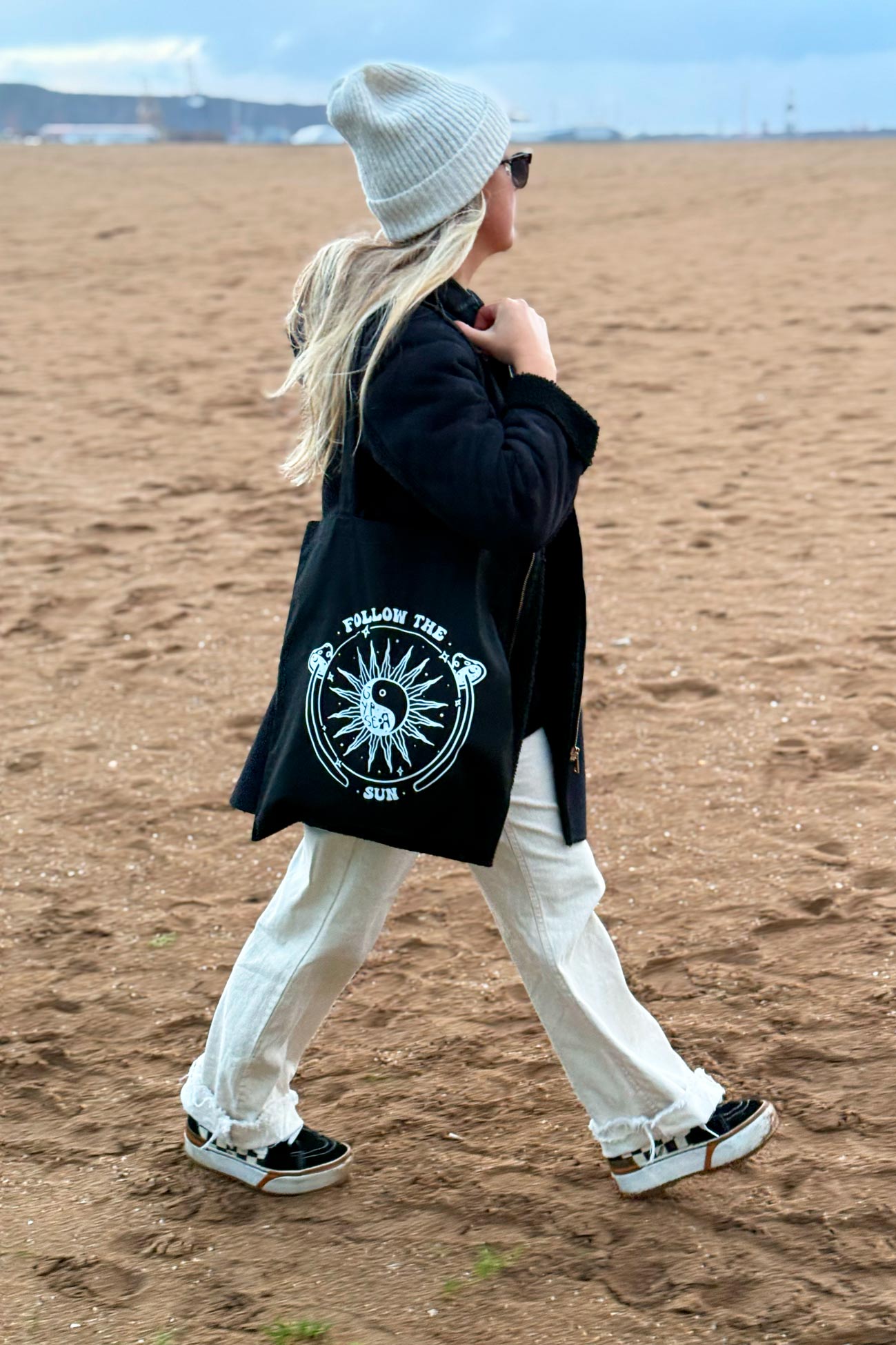 Follow The Sun Tote Bag