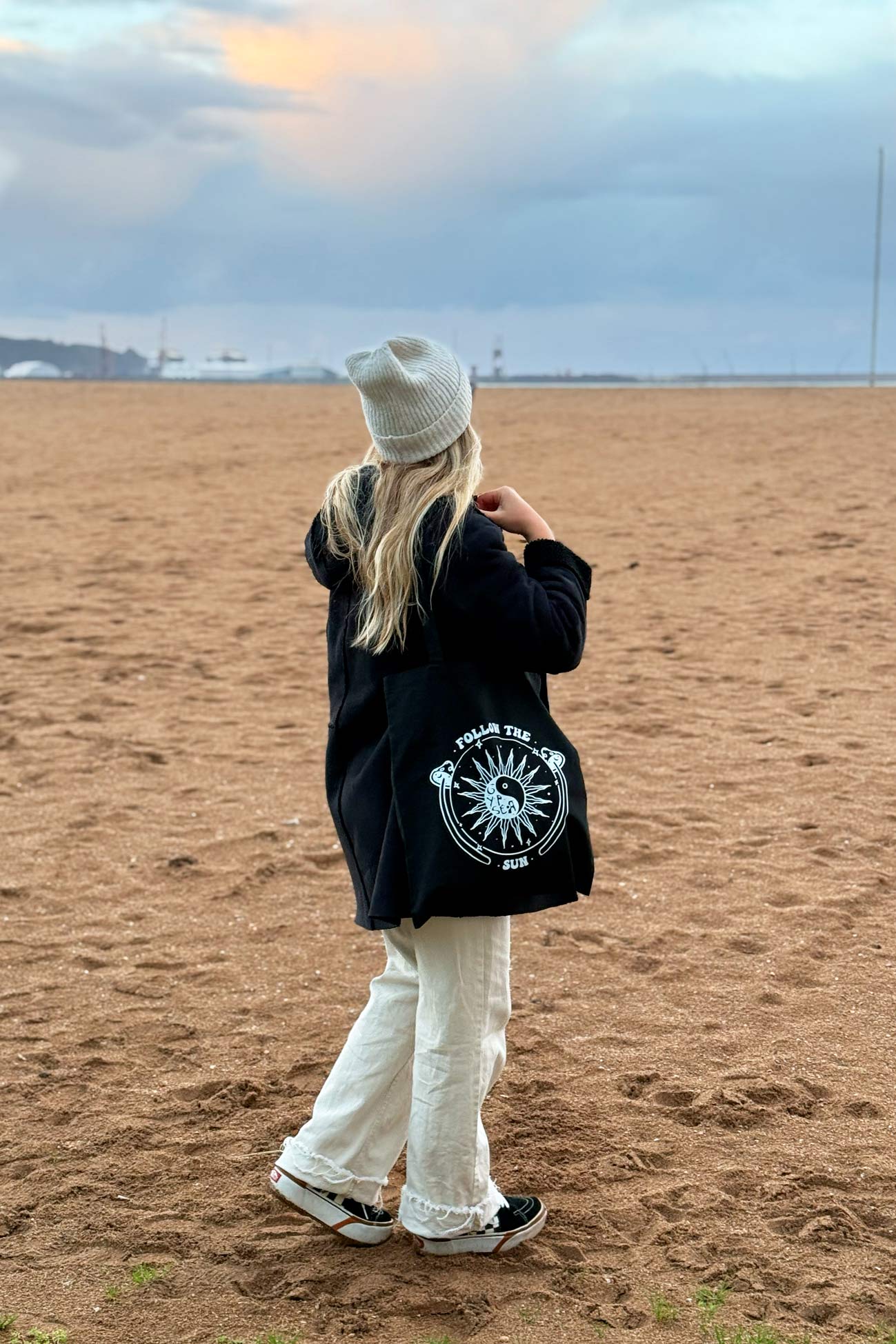 Follow The Sun Tote Bag
