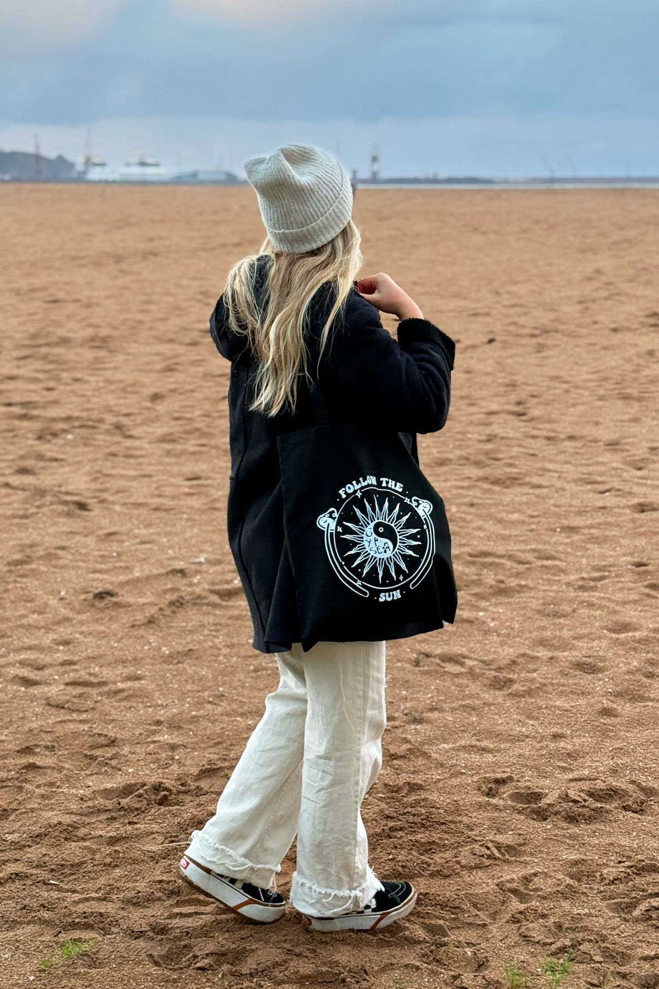 Follow The Sun Tote Bag