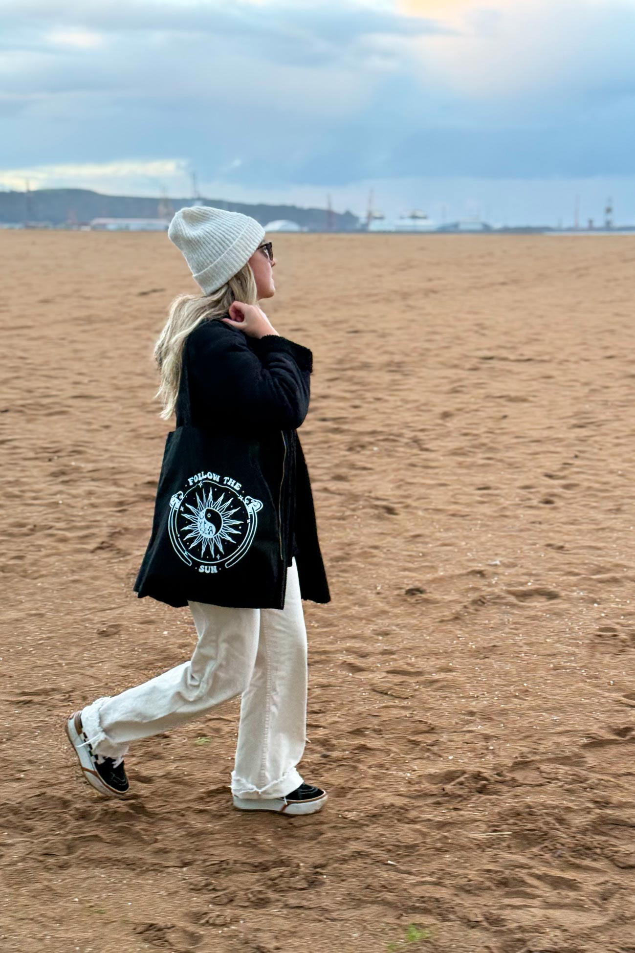 Follow The Sun Tote Bag