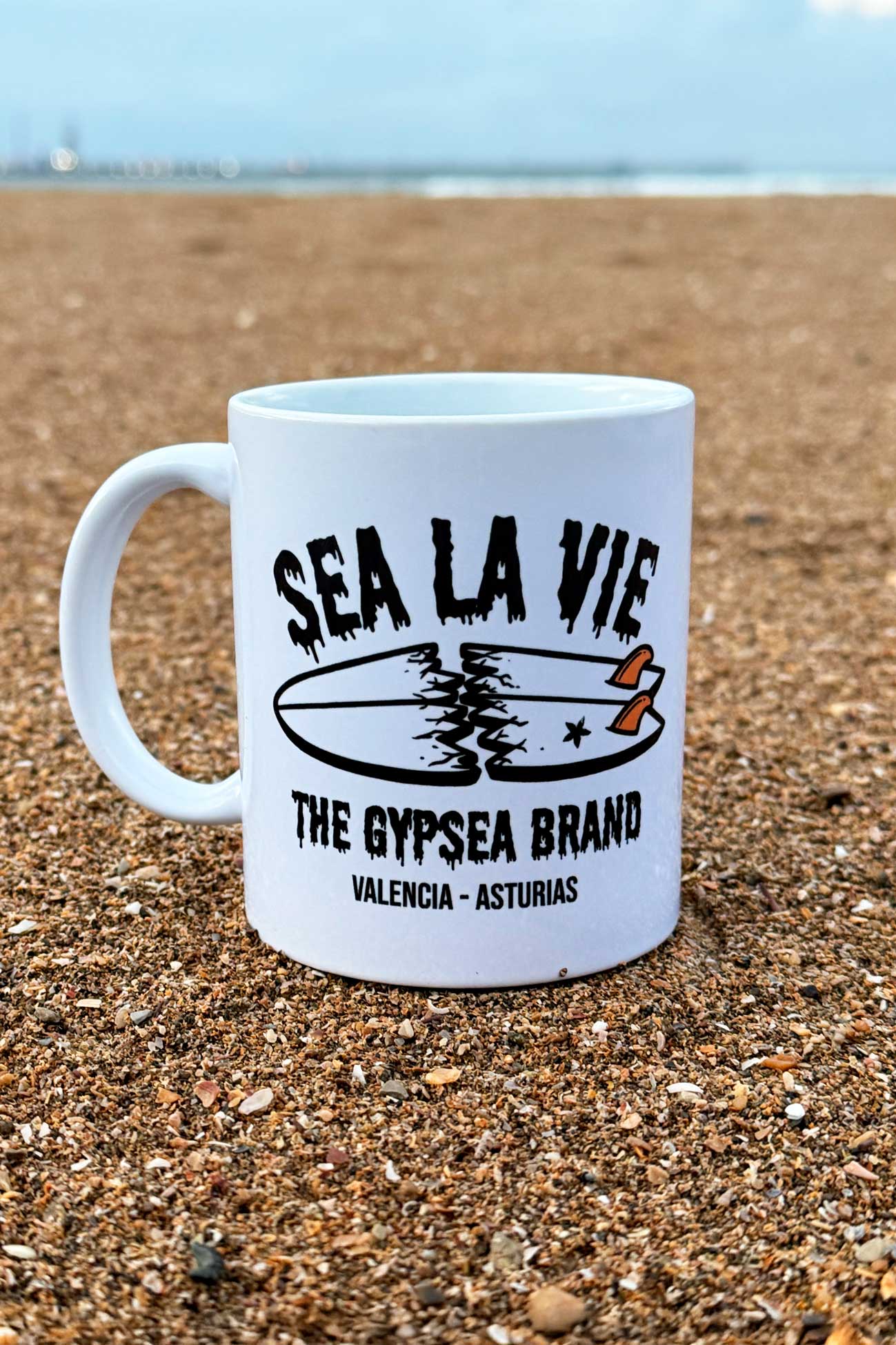 Taza Cerámica Sea La Vie