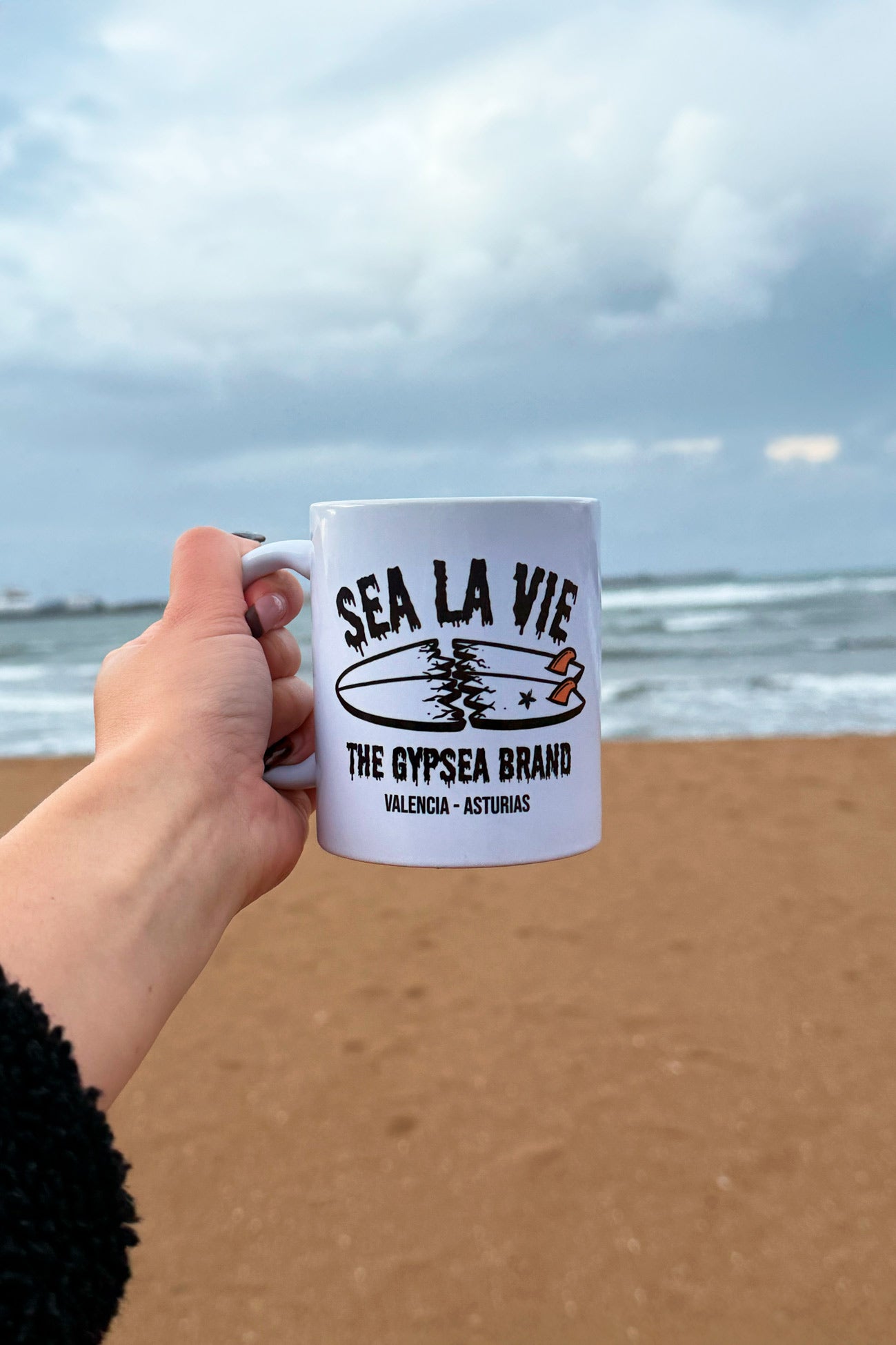 Taza Cerámica Sea La Vie