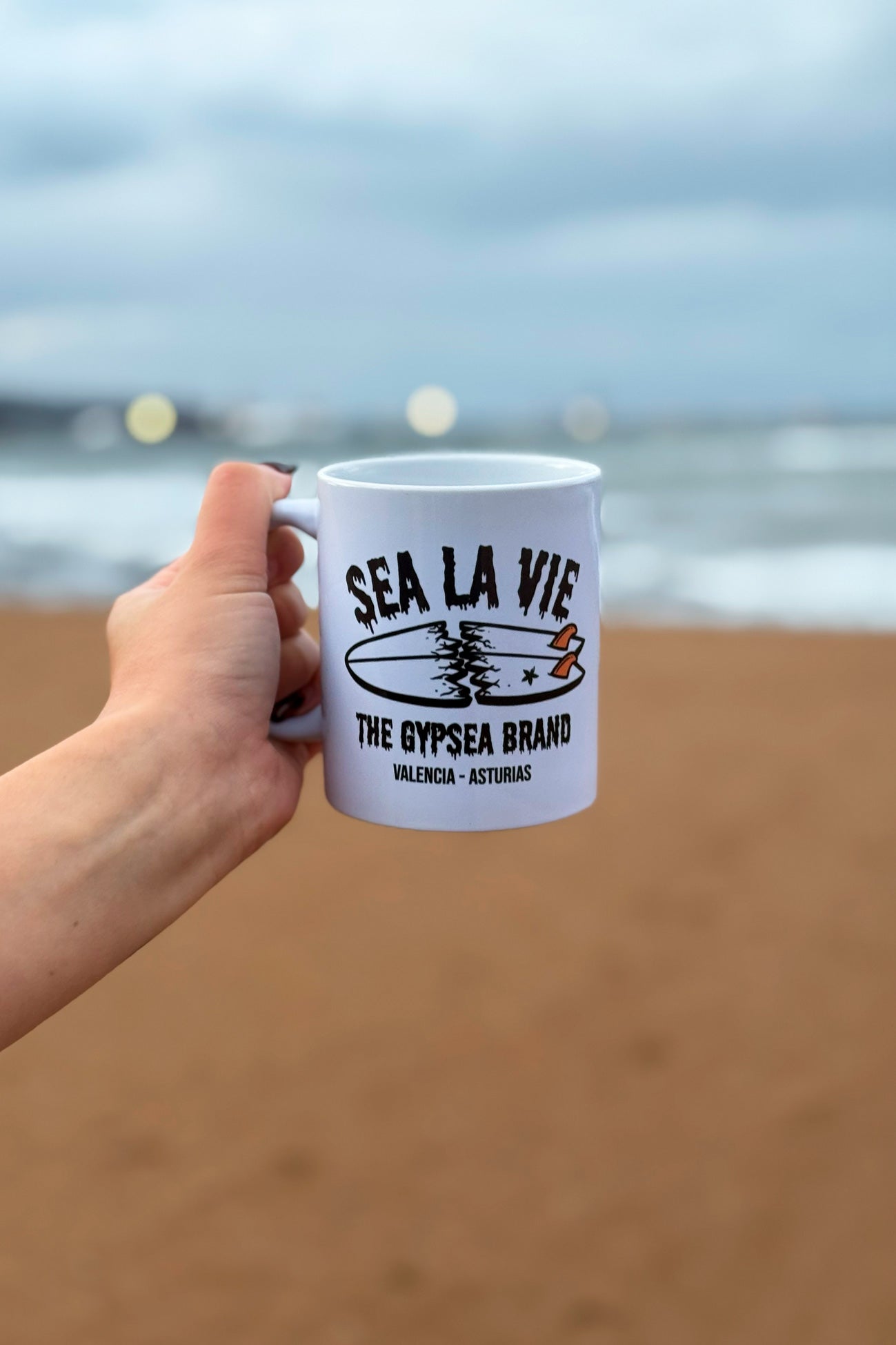 Taza Cerámica Sea La Vie