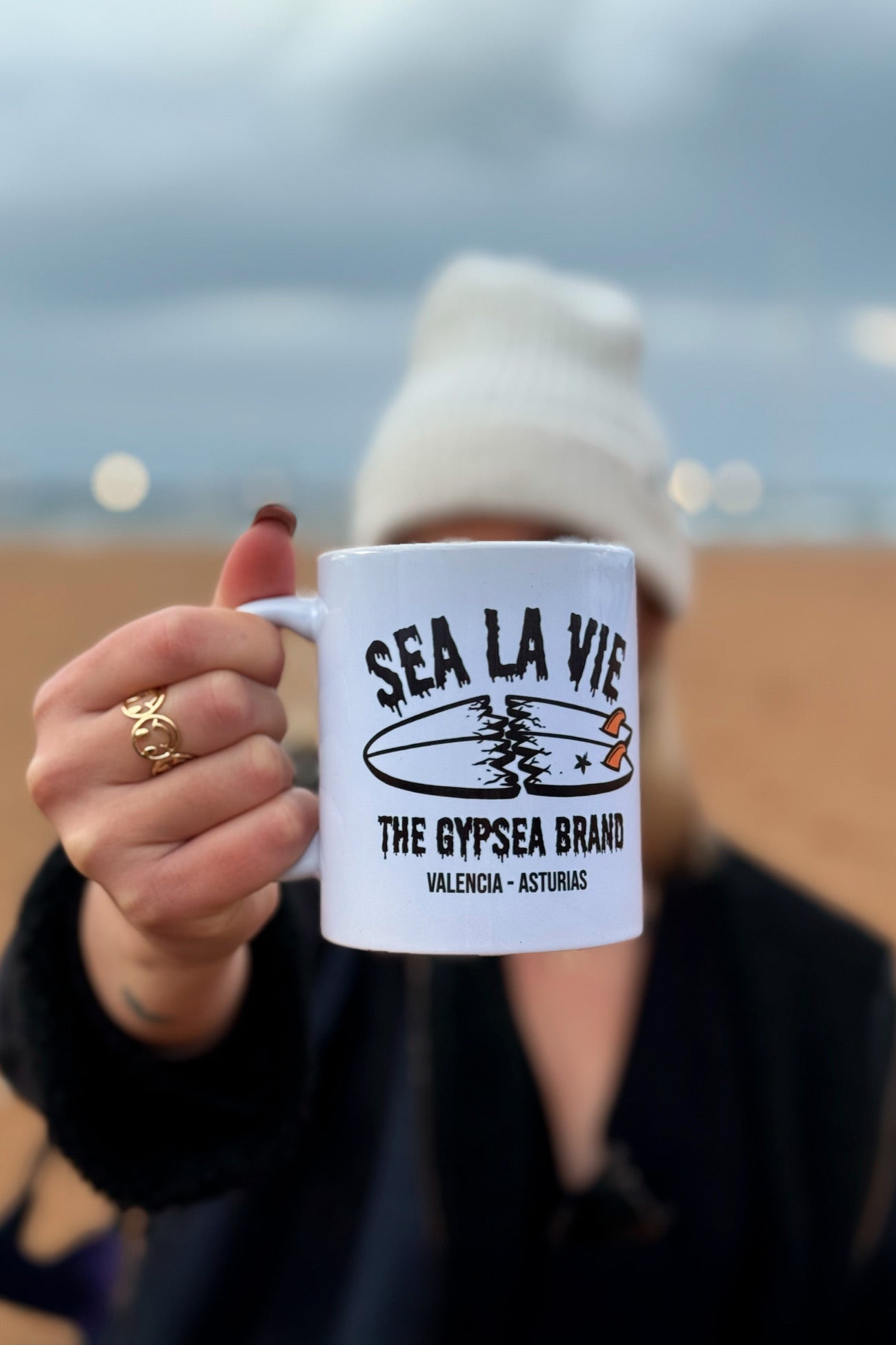Taza Cerámica Sea La Vie