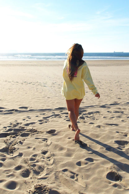 Sudadera Unisex Leilani Light Yellow