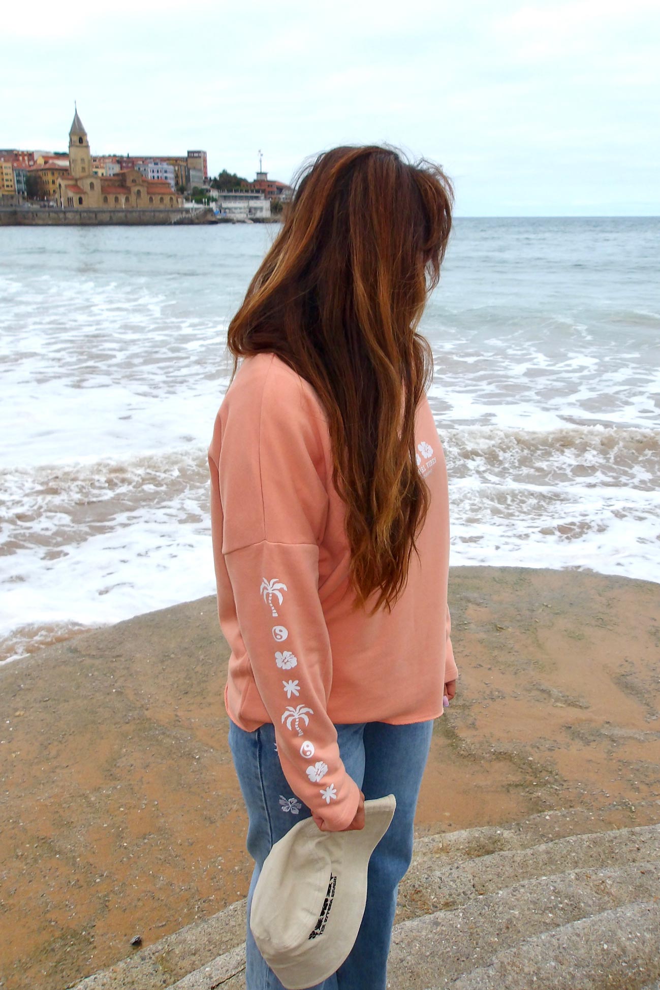 Sudadera Island Girl Vibes