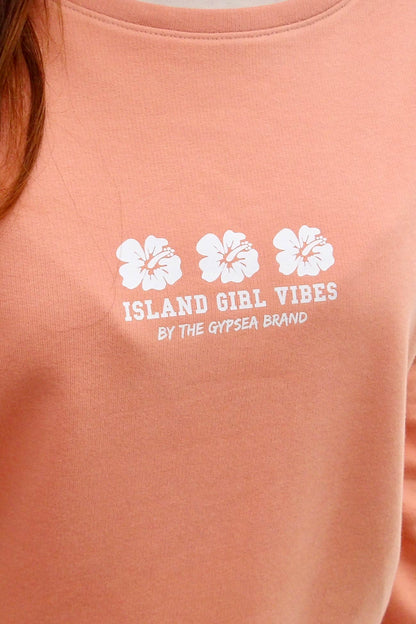 Sudadera Island Girl Vibes