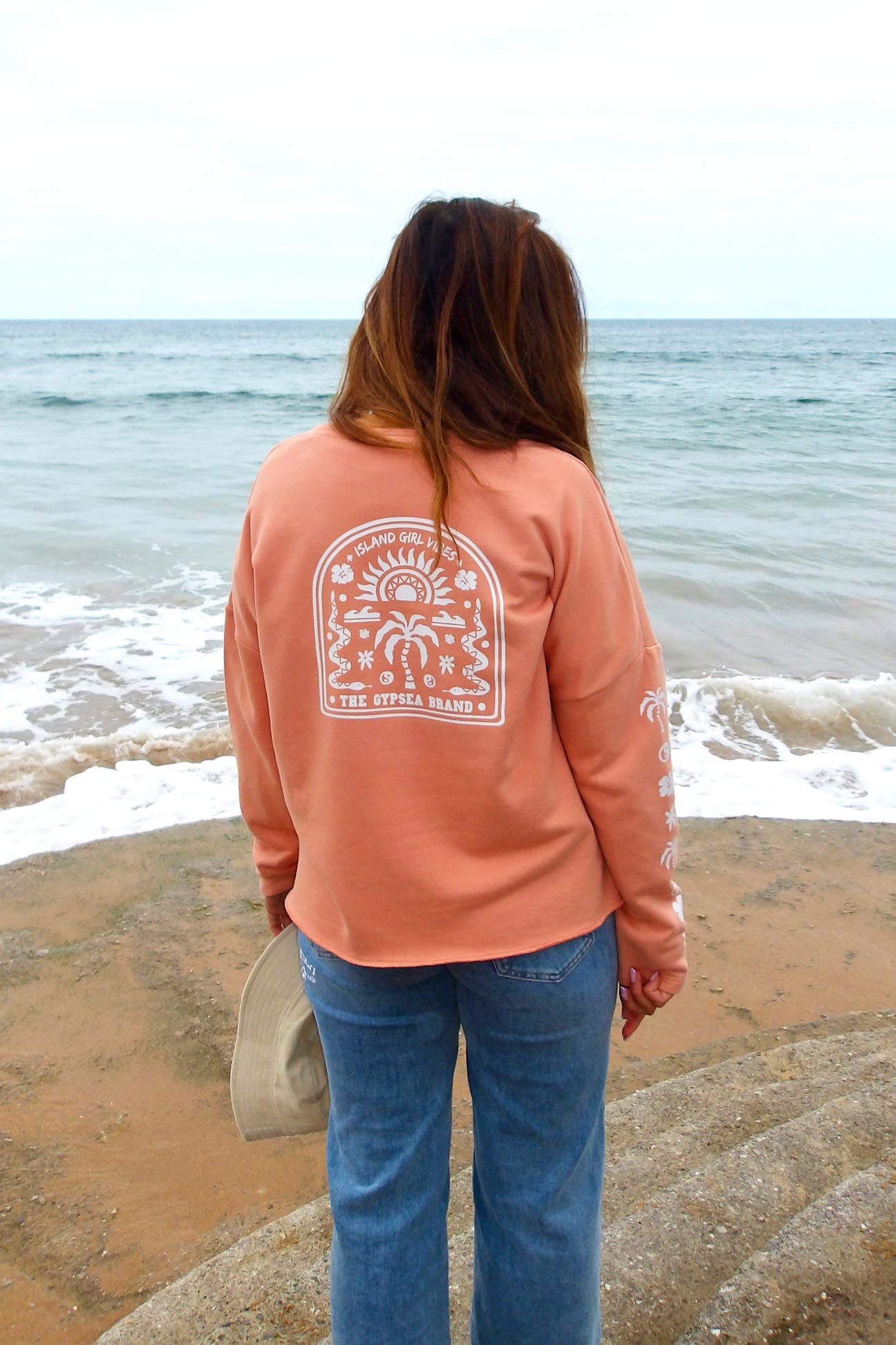 Sudadera Island Girl Vibes