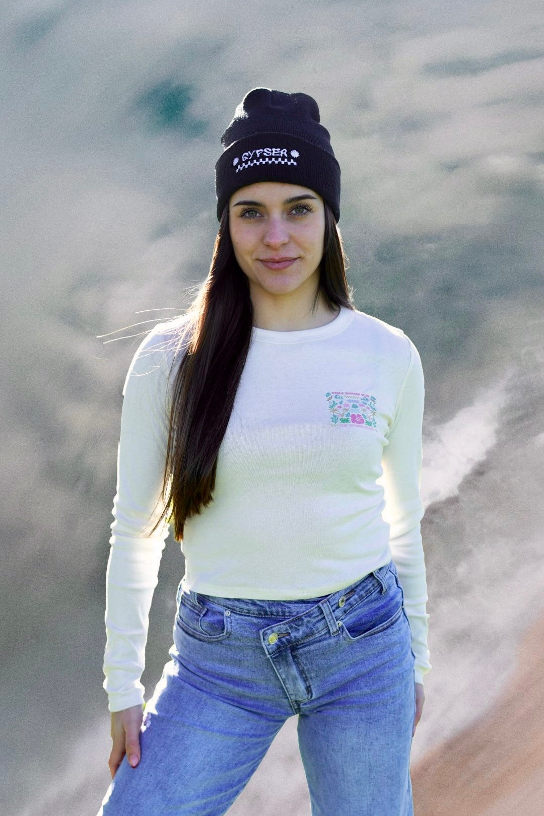 Top Manga Larga Girls Surfing Club