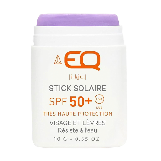 Crema solar en stick EQ SPF50 Morado - Surf y deportes acuáticos