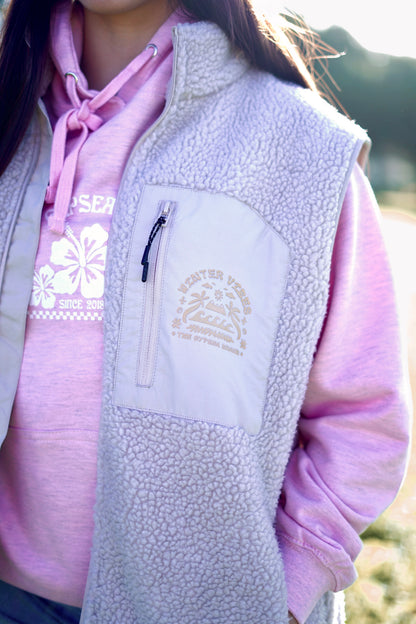 Chaleco Sherpa Unisex Winter Vibes
