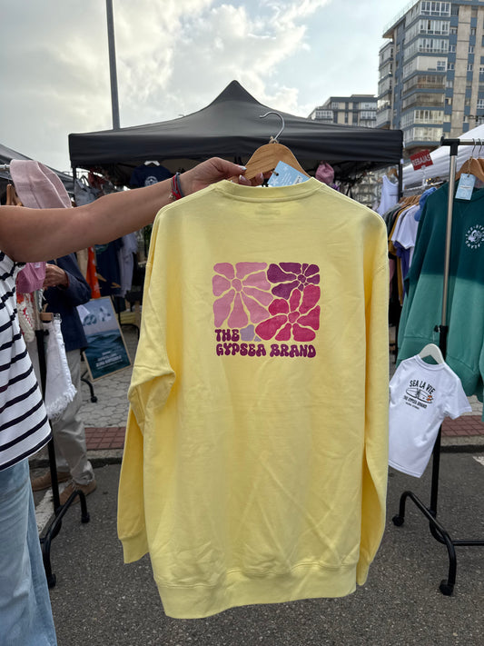 Sudadera Unisex Leilani Light Yellow