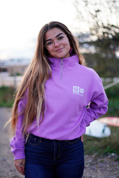 Sudadera Kapua Lila