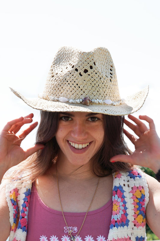 Sombrero Paja Cream