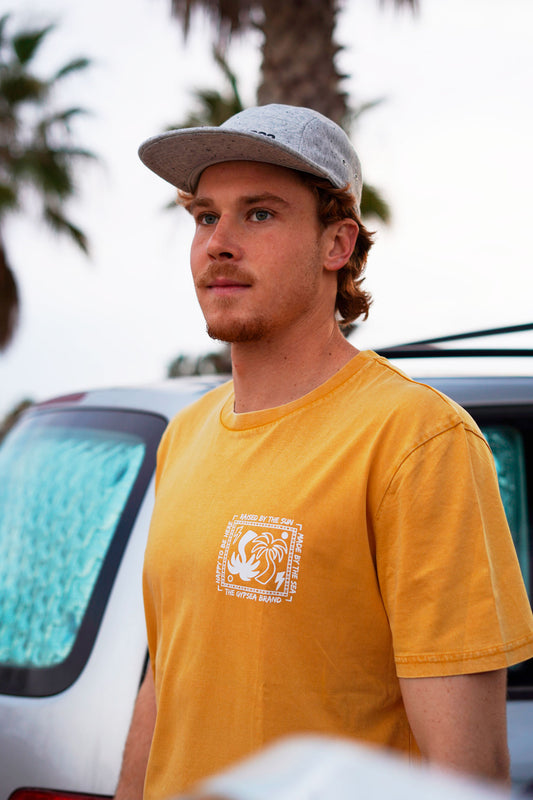 Camiseta Palms Ochre