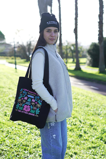 Girls Surfing Club Tote Bag