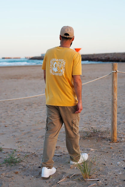 Camiseta Palms Ochre