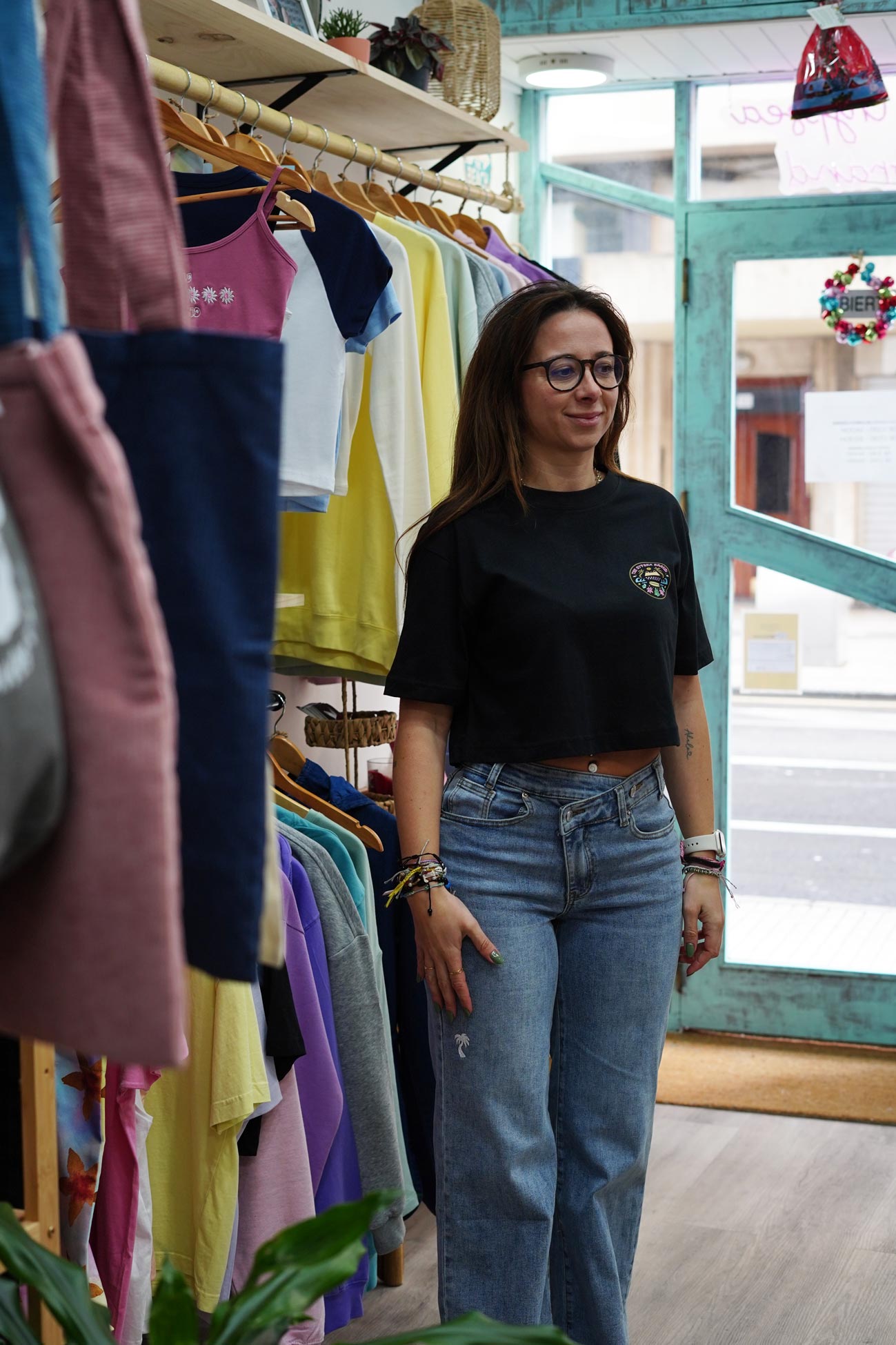 Camiseta Cropped Gypsea Life Black