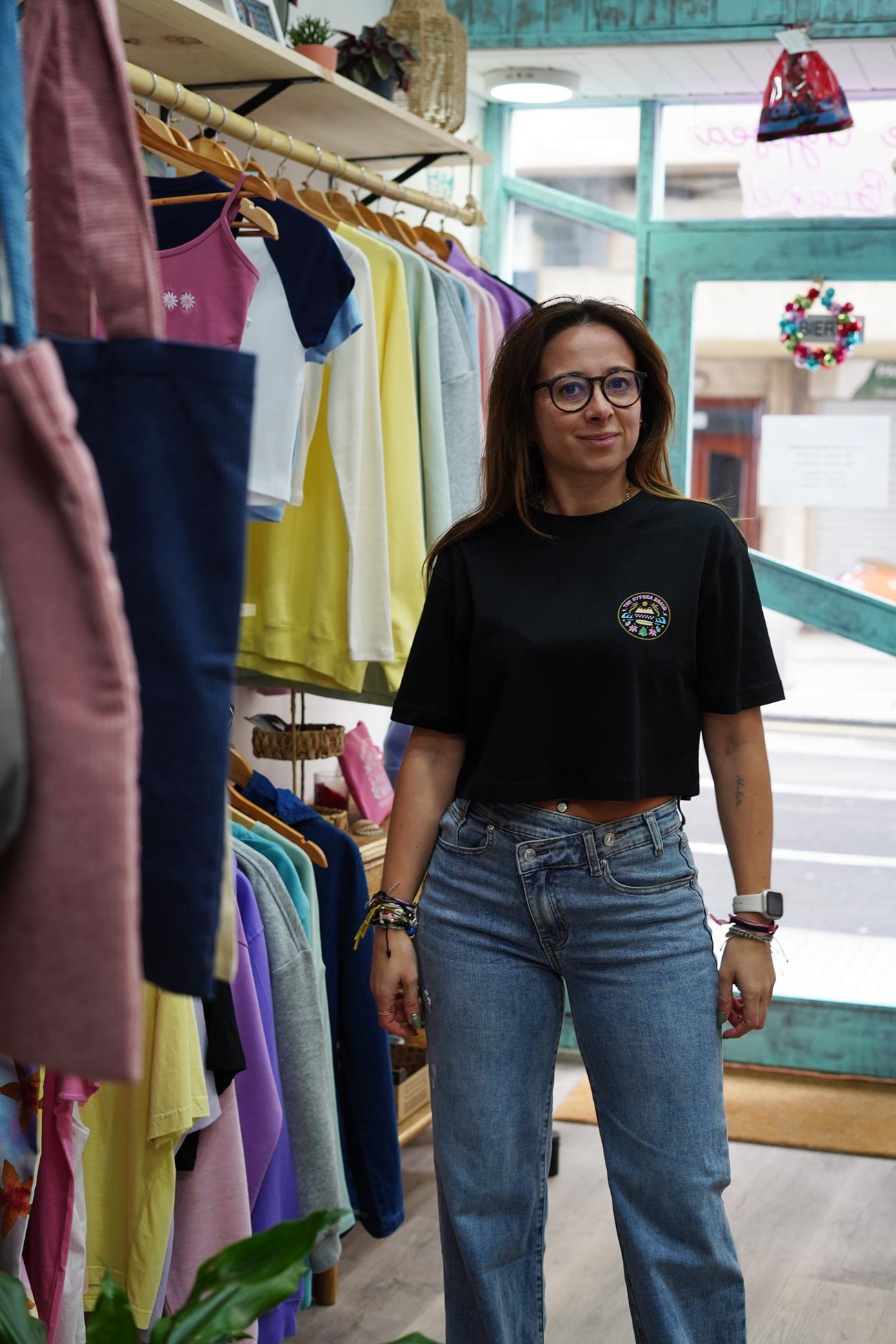 Camiseta Cropped Gypsea Life Black