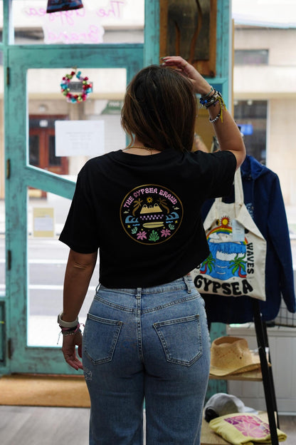 Camiseta Cropped Gypsea Life Black