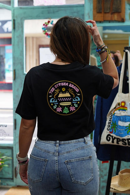 Camiseta Cropped Gypsea Life Black