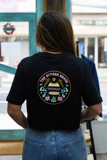 Camiseta Cropped Gypsea Life Black