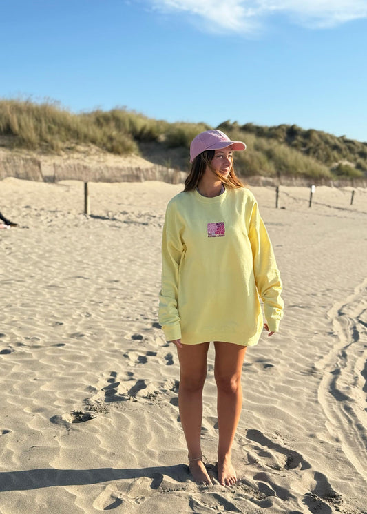 Sudadera Unisex Leilani Light Yellow