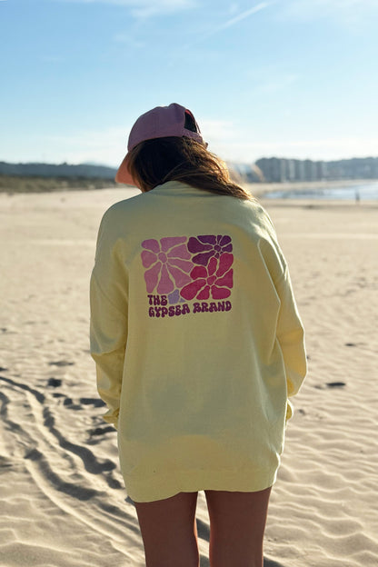 Sudadera Unisex Leilani Light Yellow