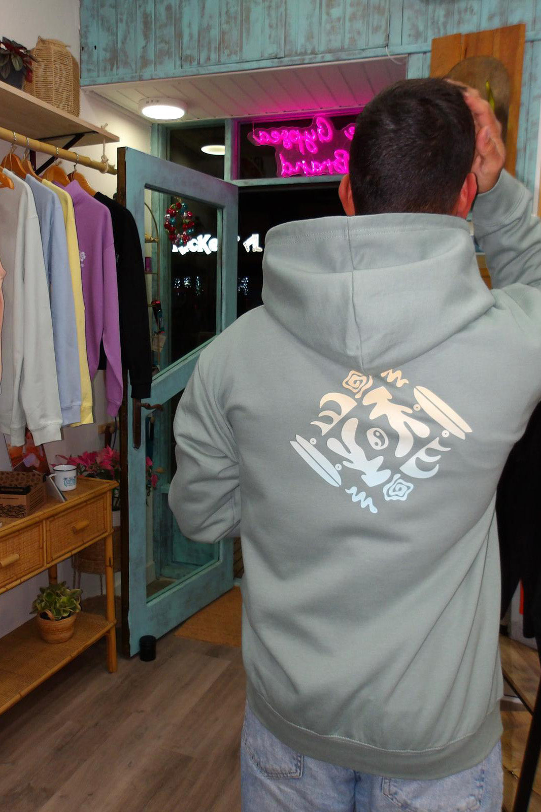 Sudadera Gypsea Coral Zip