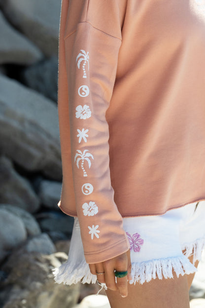 Sudadera Island Girl Vibes