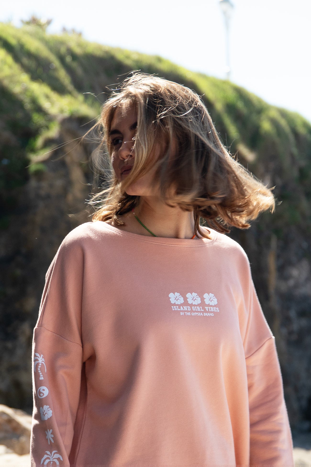 Sudadera Island Girl Vibes