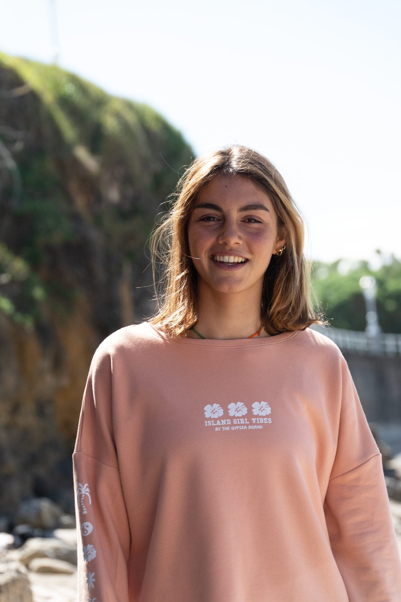 Sudadera Island Girl Vibes