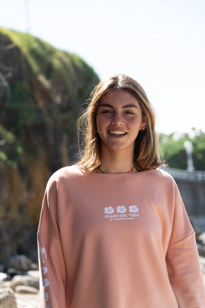 Sudadera Island Girl Vibes