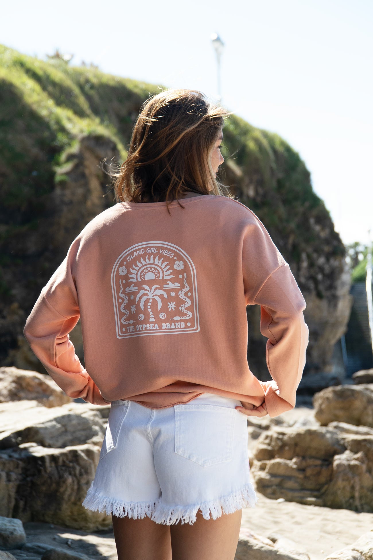 Sudadera Island Girl Vibes